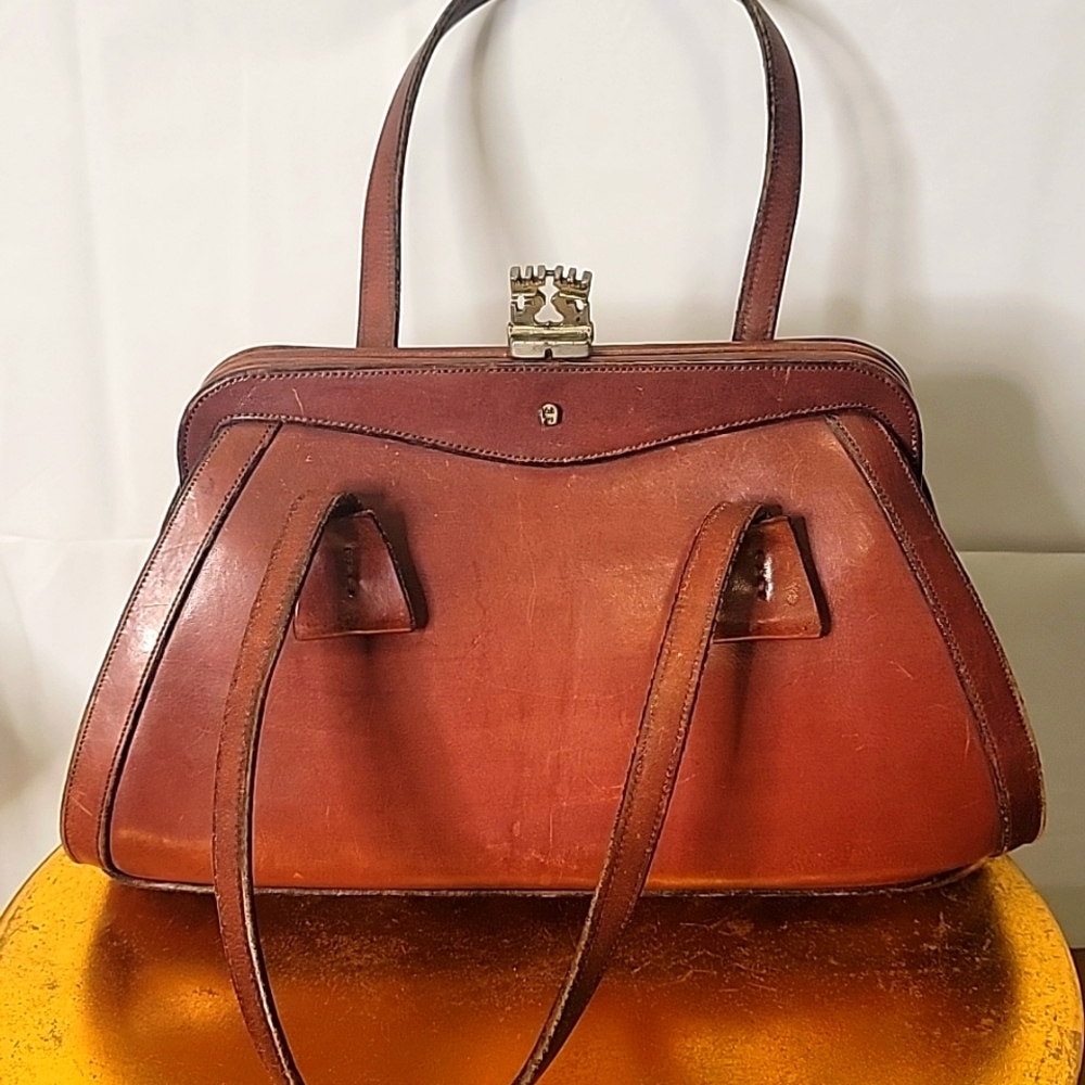 Etienne Aigner vintage leather bag
